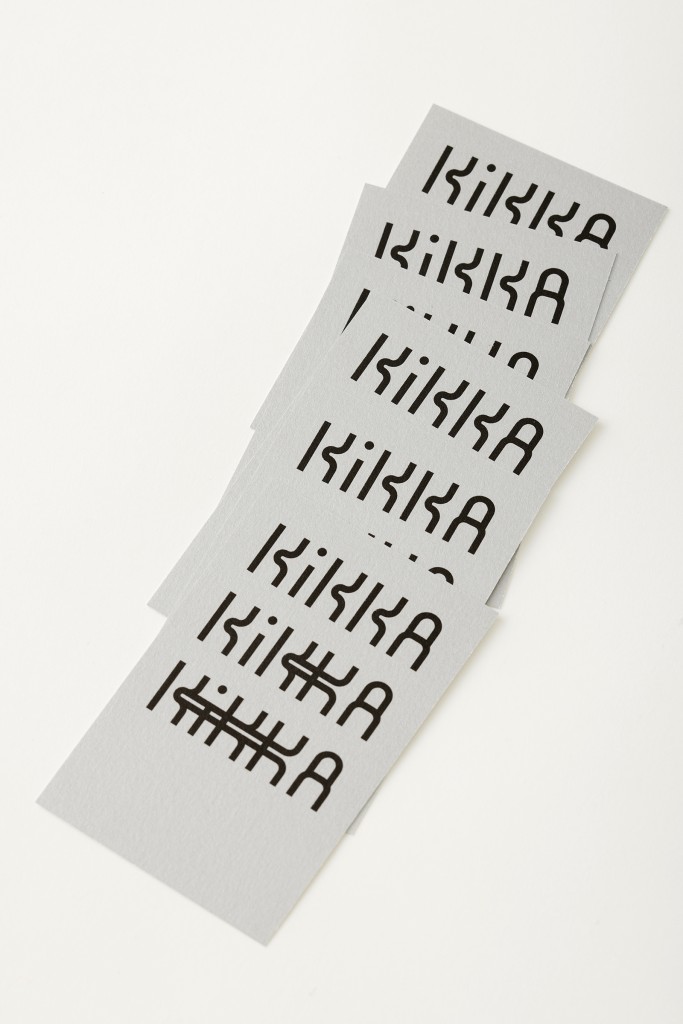 LOGOTYPE AND CARD FOR KIKKA