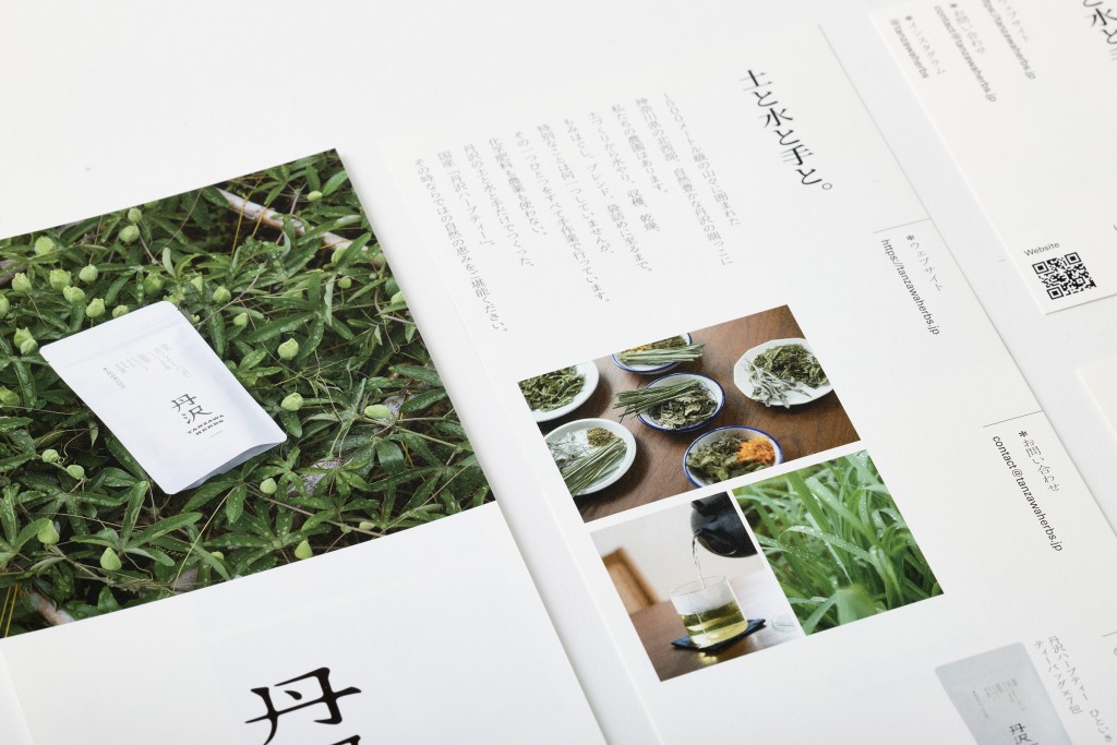 LOGOTYPE, WEB AND TOOLS FOR TANZAWA HERBS Other Image