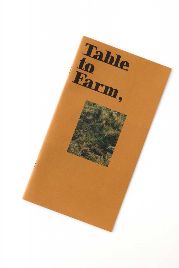 BOOKLET DESIGN FOR TABLE TO FARM Other Image