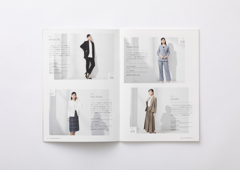 The Jacket stylebook for MITSUKOSHI Other Image