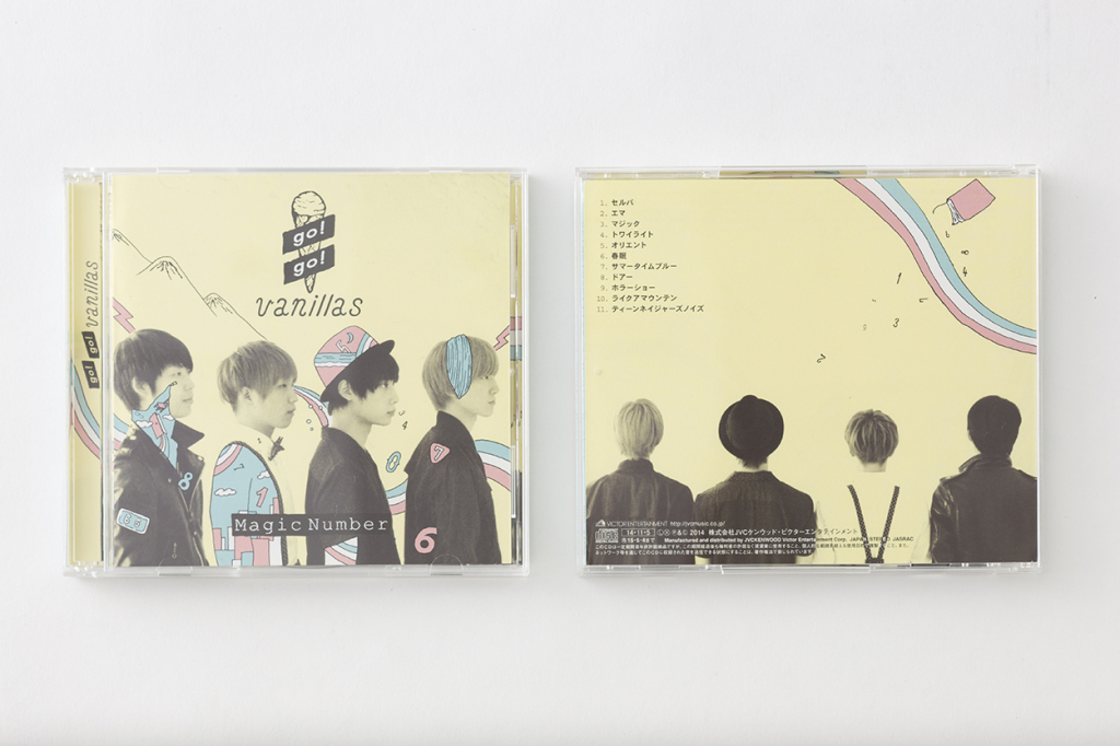 CD SLEEVE + LOGO + POSTER for go!go! vanillas