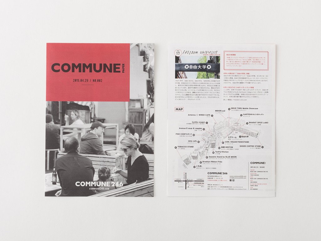 ART DIRECTION for COMMUNE PAPER