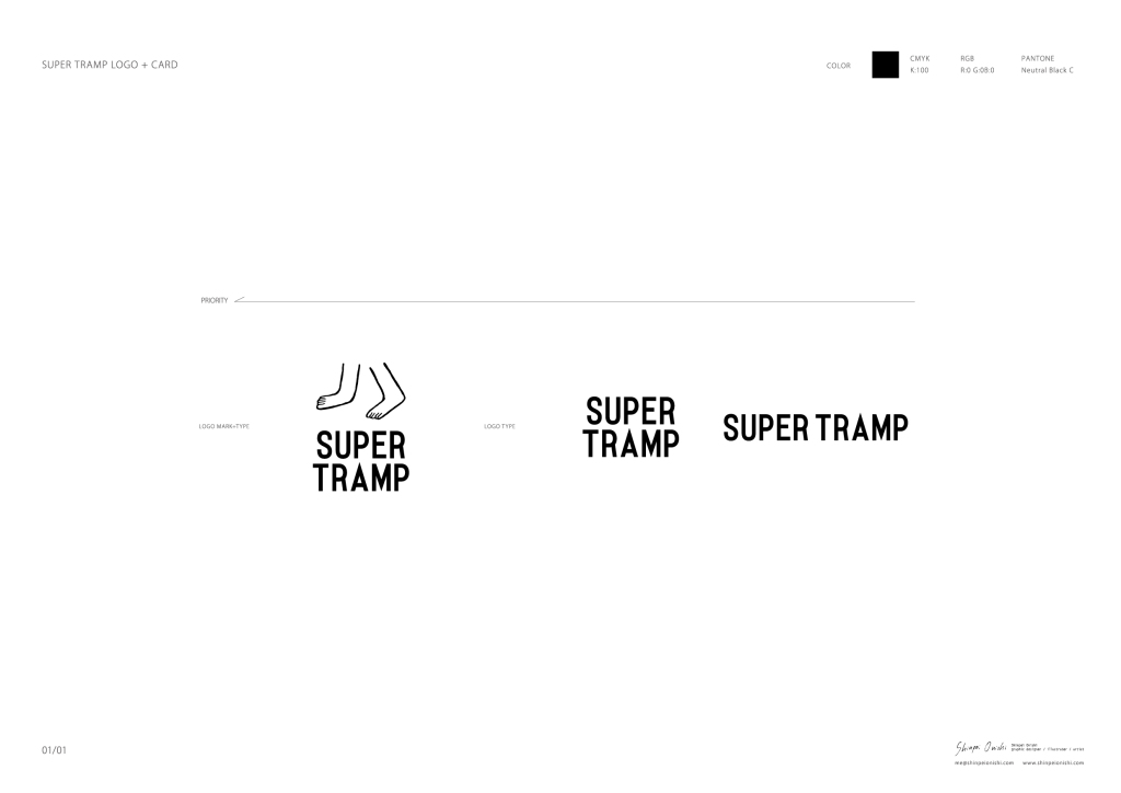 SUPER TRAMP BRANDING